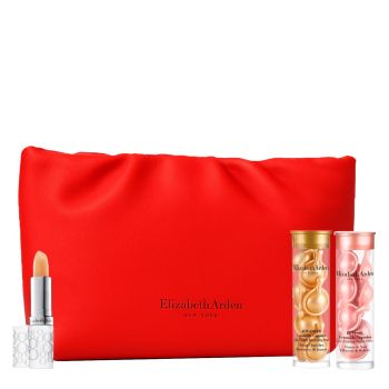 LIP PROTECTANT SPF15 & ADVANCED CAPSULES & RETINOL CAPSULES & NECESER SET