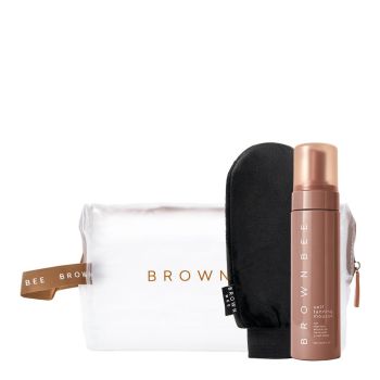 AIR MOUSSE AUTOBRONCEADOR 200ML & GUANTE APLICADOR & NECESER SET