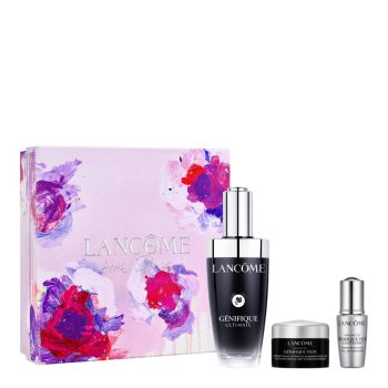 GENIFIQUE ULTIMATE SERUM 50ML & EYE SERUM & EYE CREAM SET