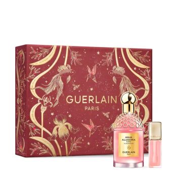 AQUA ALLEGORIA FLORABLOOM FORTE EDP 75ML & KISS KISS BEE GLOW OIL SET