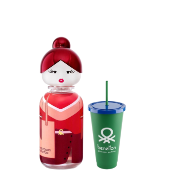 SISTERLAND RED ROSE EDT 80ML +  VASO LOLLAPALOOZA DE REGALO