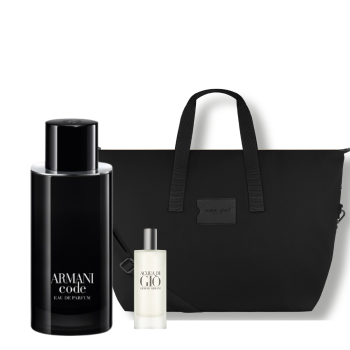 CODE MEN EDP 125ML RECARGABLE + TOTE BAG + TRAVEL SIZE DE REGALO