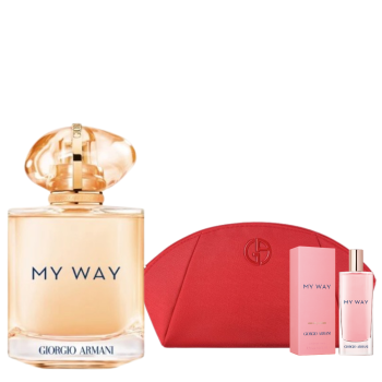 MY WAY SUNNY VANILLA EDP 90ML + POUCH + MINITALLA DE REGALO