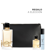 LIBRE EDP 90ML + POUCH + TRAVEL SIZE  DE REGALO + MINI TALLA A ELECCIÓN DE REGALO