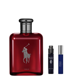 POLO RED PARFUM 200ML + SET DE TRAVEL SIZE DE REGALO 