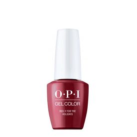 ESMALTE SEMIPERMANENTE GEL COLOR 08-RED-Y FOR THE HOLIDAYS