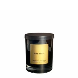 VELA ENVASE NEGRO PURE VAINILLA