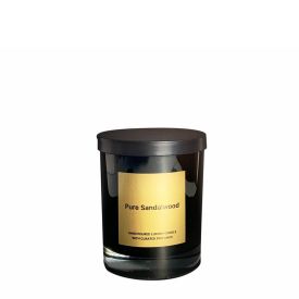 VELA ENVASE NEGRO PURE SANDALWOOD