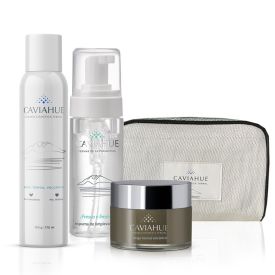 RUTINA DETOX - AGUA Y FANGO TERMAL + ESPUMA DE LIMPIEZA + NECESER SET
