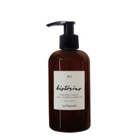 JABÓN LÍQUIDO HISTORIAS 2 - ORQUÍDEAS NEGRAS, COCO, SÁNDALO Y ALMIZCLE 250ML