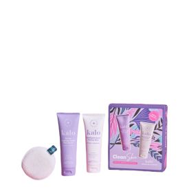 CLEAN SKIN - GEL DE LIMPIEZA & EXFOLIANTE FACIAL & PAD REUTILIZABLE SET