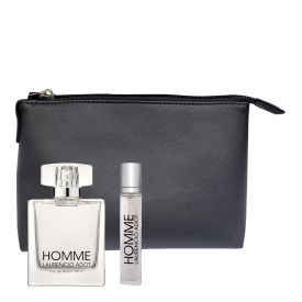 LAURENCIO ADOT HOMME EDP 100ML & TRAVEL SIZE 18ML & NECESER SET