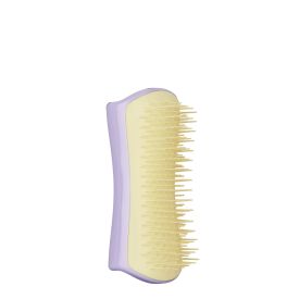 PET TEEZER DOG DETANGLING BRUSH LILAC YELLOW