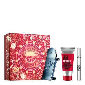212 HEROES EDT 90ML & SHOWER GEL 100ML & TRAVEL SIZE 10ML SET