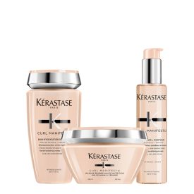 CURL MANIFESTO SHAMPOO & MASCARA & GELEE CURL CONTOUR COMBO