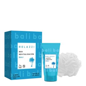 BOX REVITALIZACION: BALI JABON LIQUIDO 150ML & ESPONJA SET