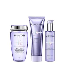 BLOND ABSOLU SHAMPOO & ACONDICIONADOR & PROTECTOR COMBO 