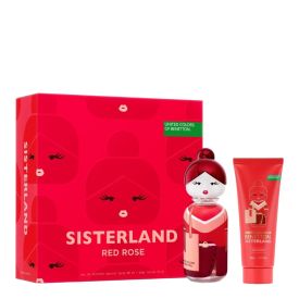 SISTERLAND RED ROSE EDT 80ML & BODY LOTION 75ML SET