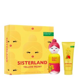SISTERLAND YELLOW PEONY EDT 80ML & BODY LOTION 75ML SET