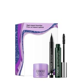 HIGH IMPACT MASCARA & DELINEADOR LIQUIDO & DESMAQUILLANTE SET