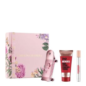 212 HEROES FOR HER EDP 80ML & BODY LOTION 100ML & TRAVEL SIZE 10ML SET