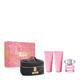 BRIGHT CRYSTAL EDT 90ML & SHOWER GEL 100ML & BODY LOTION 100ML & POUCH SET