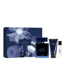 BLEU NOIR MEN EDP 100ML & SHOWER GEL 50ML & TRAVEL SIZE 10ML SET