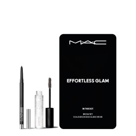 EFFORTLESS GLAM: COLOUR EXCESS EYE LINER GLIDE OR DIE & BROW SET CLEAR SET