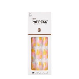 DESIGN PRESS-ON NAILS 30 NAILS - CANDY SYRUP