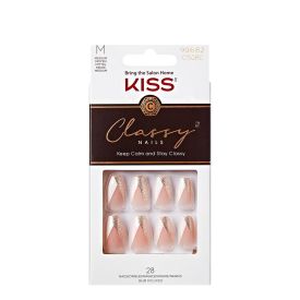 CLASSY GLUE-ON NAILS 28 NAILS - THE BOSS