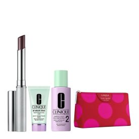 ALMOST LIPSTICK BLACK HONEY & CLARIFYING LOTION & FACIAL SOAP & NECESER SET