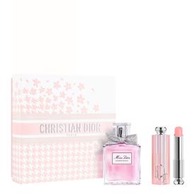MISS DIOR BLOOMING BOUQUET EDT 50ML & ADDICT LIP GLOW BALM 001 PINK SET