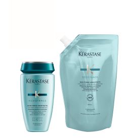 RESISTANCE BAIN FORCE ARCHITECTE SHAMPOO 250ML & RECARGA 500ML COMBO
