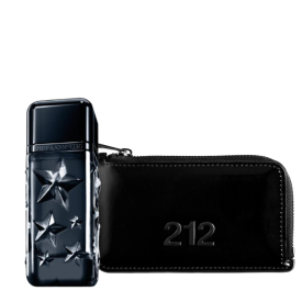 212 VIP BLACK NY RODEO EDP 100ML EDICION LIMITADA + TARJETERO DE REGALO 
