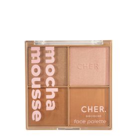 DIECIOCHO MOCHA MOUSSE FACE PALETTE