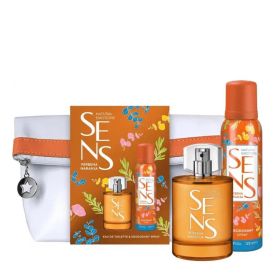 NATURAL EMOTIONS VERBENA NARANJA EDT 100ML & DESODORANTE & NECESER SET