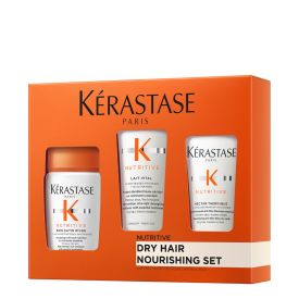 NUTRITIVE SHAMPOO & ACONDICIONADOR & LECHE CAPILAR SET