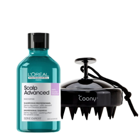 SCALP ADVANCED SHAMPOOING PROFESSIONNEL ANTI-DISCOMFORT 300ML + MASAJEADOR DE REGALO 