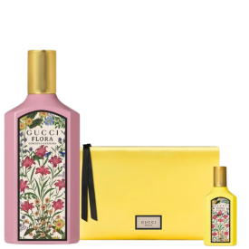 FLORA GORGEOUS GARDENIA EDP 100ML RECARGABLE + POUCH + MINI TALLA DE REGALO