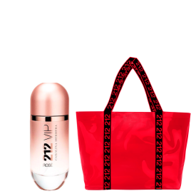 212 VIP ROSÉ EDP 80ML + TOTE BAG DE REGALO