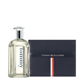 TOMMY MEN EDT 100ML + TARJETERO DE REGALO