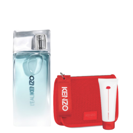 L'EAU KENZO GLACÉE MEN EDT 50ML EDICIÓN LIMITADA + POUCH + BODY LOTION DE REGALO