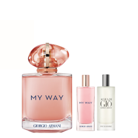 MY WAY YLANG EDP 90ML + SET DE TRAVEL SIZE DE REGALO 