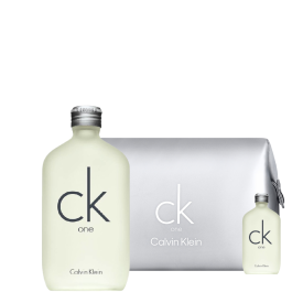 CK ONE EDT 200ML + POUCH + MINITALLA DE REGALO 