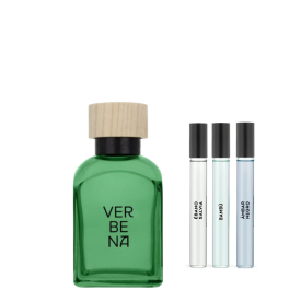 VERBENA MEN EDT 120ML EDICIÓN LIMITADA + TRES TRAVEL SIZE DE REGALO 