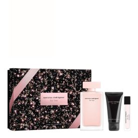 FOR HER EDP 100ML & BODY LOTION 50ML & TRAVEL SIZE 10ML SET