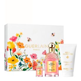 AQUA ALLEGORIA FLORABLOOM FORTE EDP 75ML & BODY LOTION & MINI TALLA SET