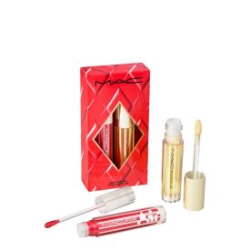 BLOWING AIR KISSES GLOSSY LIP DUO KIT: PLUMPING OIL & GLOSS SET