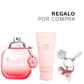 FLORAL BLUSH EDP 90ML + LLAVERO + LOCIÓN CORPORAL DE REGALO