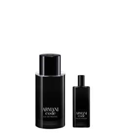 CODE MEN EDT 75ML RECARGABLE + TRAVEL SIZE DE REGALO 